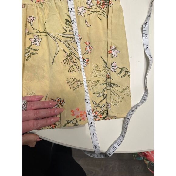 Women's‎ MPH Collection Dress, Yellow Floral, Size M - Picture 6 of 7